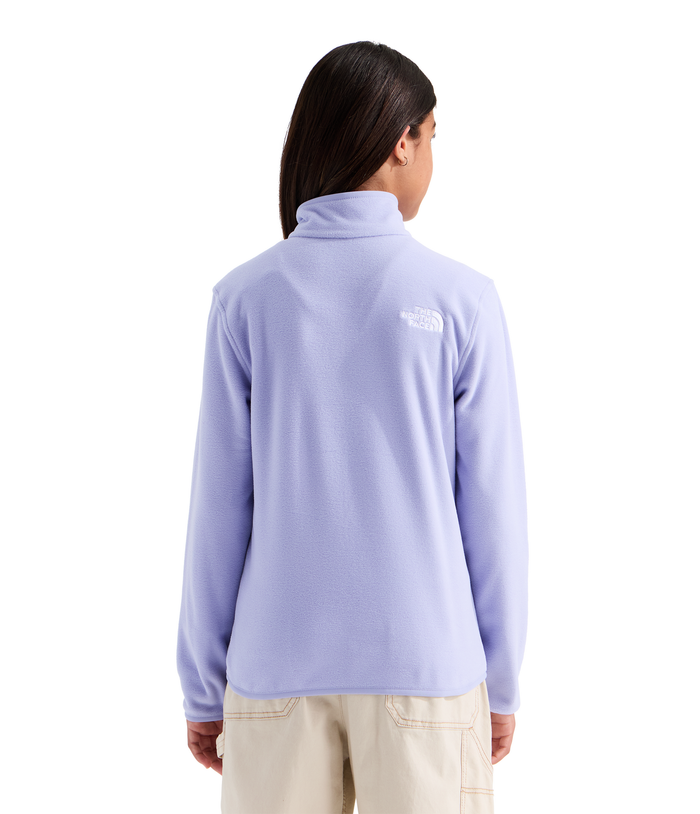 Girls' The North Face Youth Glacier 1/4 Zip - NO5 PLUM