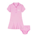 Girls' Under Armour Infant Polo Dress - 698 - ELEMENTAL PINK