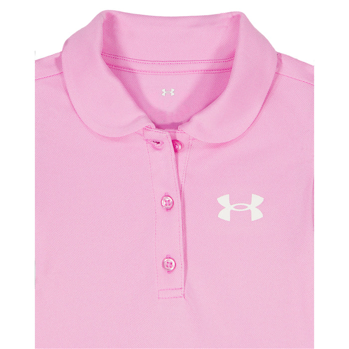 Girls' Under Armour Infant Polo Dress - 698 - ELEMENTAL PINK