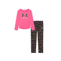 Girls' Under Armour Infant Printed Longsleeve/Legging Set - 662 PINK