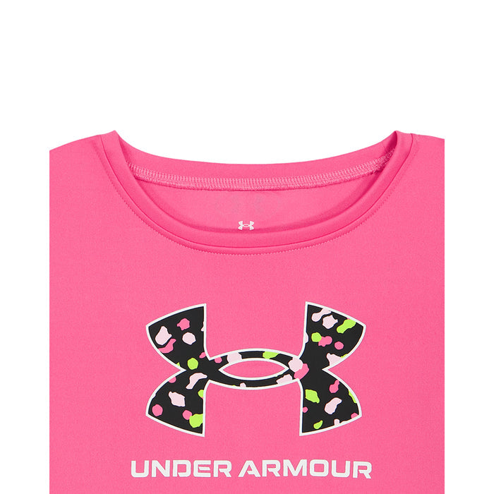 Girls' Under Armour Infant Printed Longsleeve/Legging Set - 662 PINK