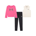Girls' Under Armour Kids 3-Piece Sherpa Vest Set - 279 STON
