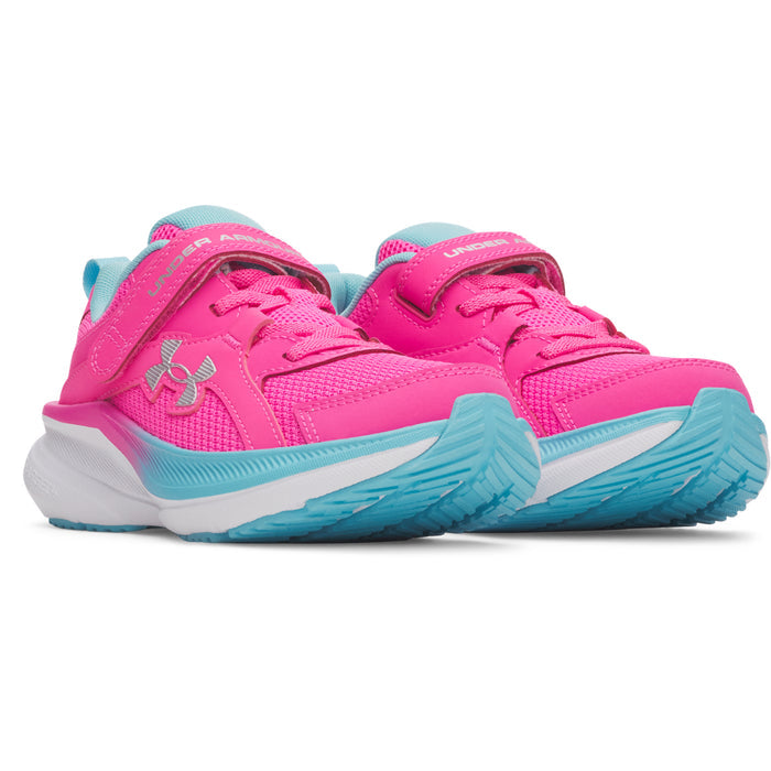 Girls' Under Armour Kids Assert 11 - 694 - PINK RAVE/FRESCO BLUE