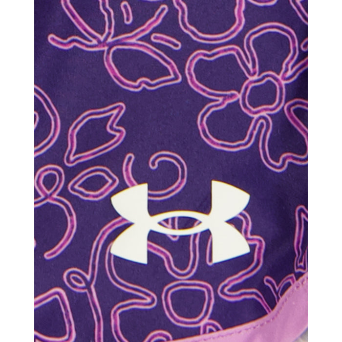 Girls' Under Armour Kids Flower Short Set - 698 - ELEMENTAL PINK