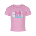 Girls' Under Armour Kids Flower T-Shirt - 698 - ELEMENTAL PINK