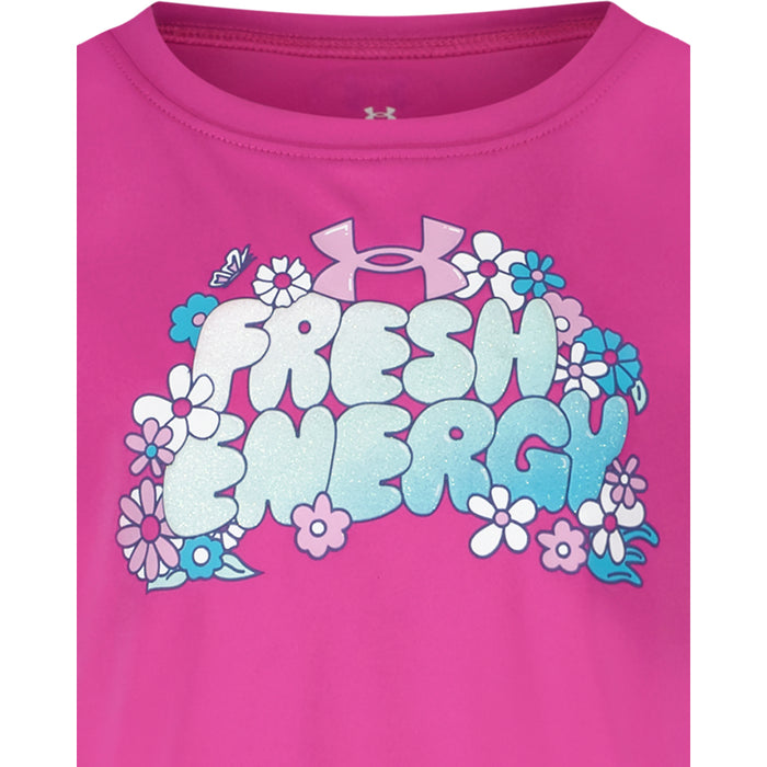 Girls' Under Armour Kids Fresh Energy T-Shirt - 955 FUCH
