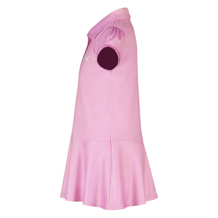 Girls' Under Armour Kids' Polo Dress - 698 - ELEMENTAL PINK