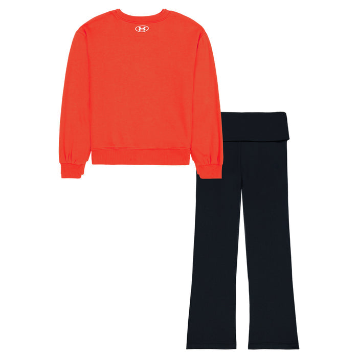 Girls' Under Armour Toddler Rival Fleece Logo 2-Piece Set - 930 RED