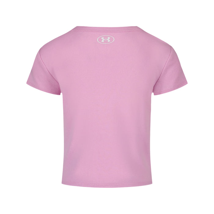 Girls' Under Armour Toddler Flower T-Shirt - 698 - ELEMENTAL PINK