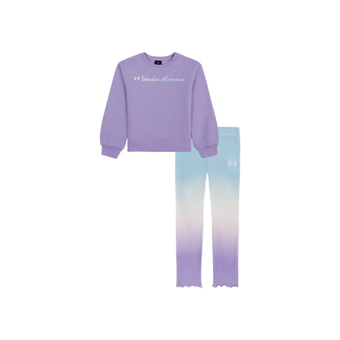Girls' Under Armour Toddler Ombre 2-Piece Set - 534 TRAN