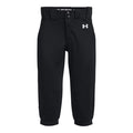 Girls' Under Armour Youth Utility Softball Pants - 001 - BLACK