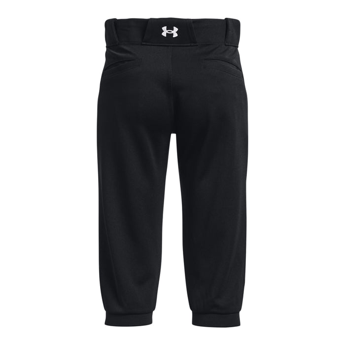 Girls' Under Armour Youth Utility Softball Pants - 001 - BLACK