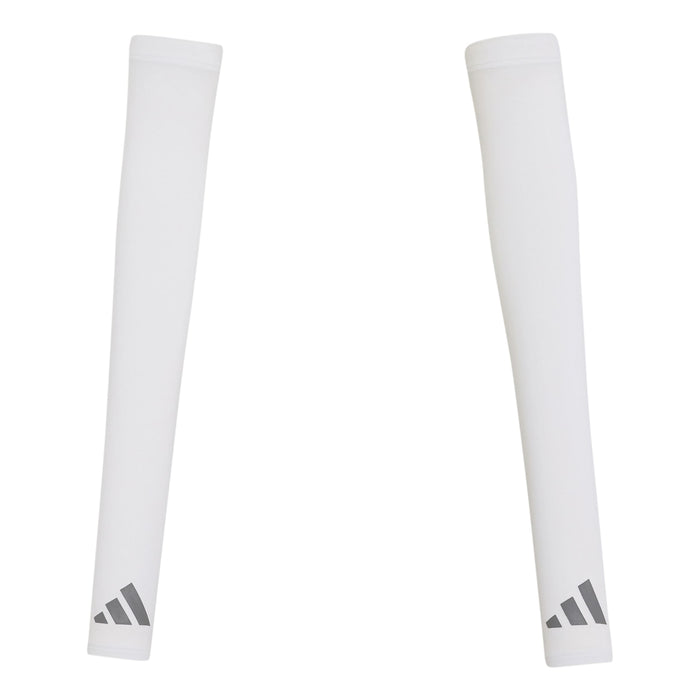 Girls' Adidas Youth Volleyball Arm Sleeves - WHITE