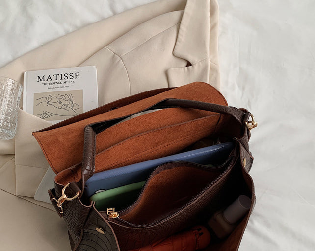 H2061 - American Satchel Tote Bag
