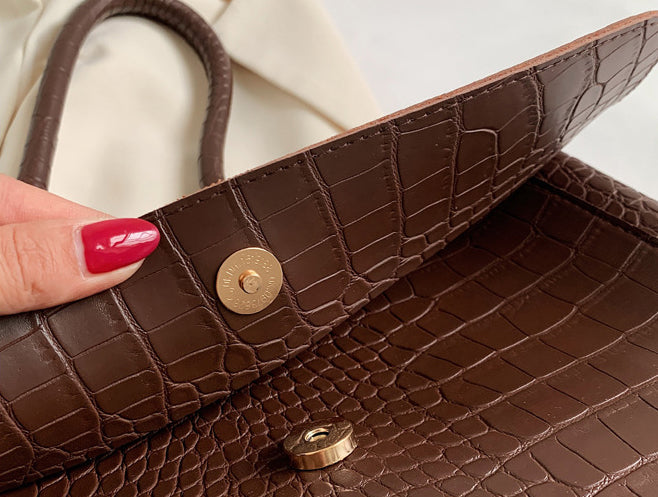 H2061 - American Satchel Tote Bag