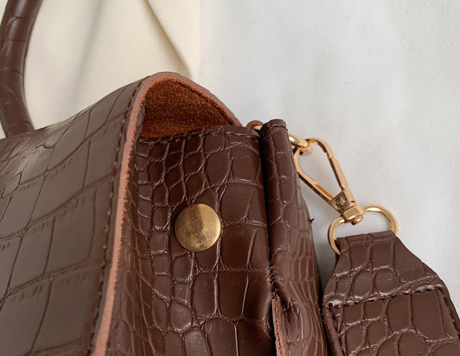 H2061 - American Satchel Tote Bag