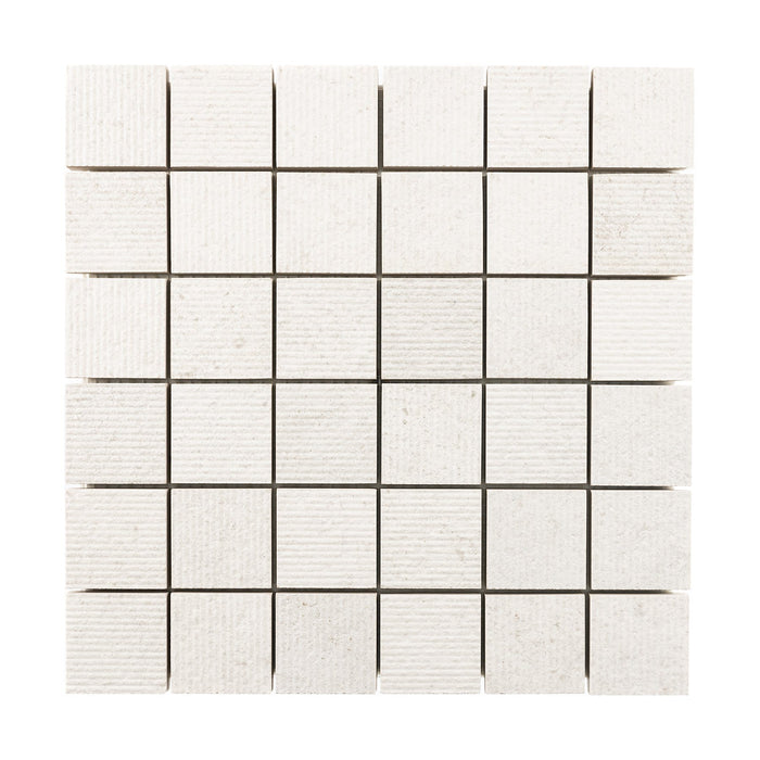 Leccese Mosaic Perla Cesellata Tile Magica By Terratinta 30cm x 30cm