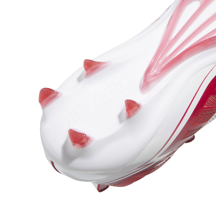 Mens' Adidas Adizero Impact II Football Cleats - RED/WHITE