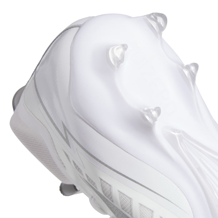 Mens' Adidas Adizero Impact II Football Cleats - WHITE/SILVER