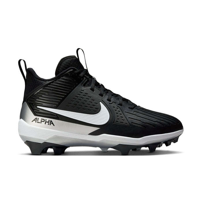 Men's Nike Alpha Menace Strong Football Cleats - 010 - BLACK