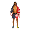 Men's ChicknLegs 5" DS USA Flag Shorts