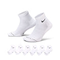 Men's Nike Elevated Everyday Ankle 6-Pack Socks - 901 WHT
