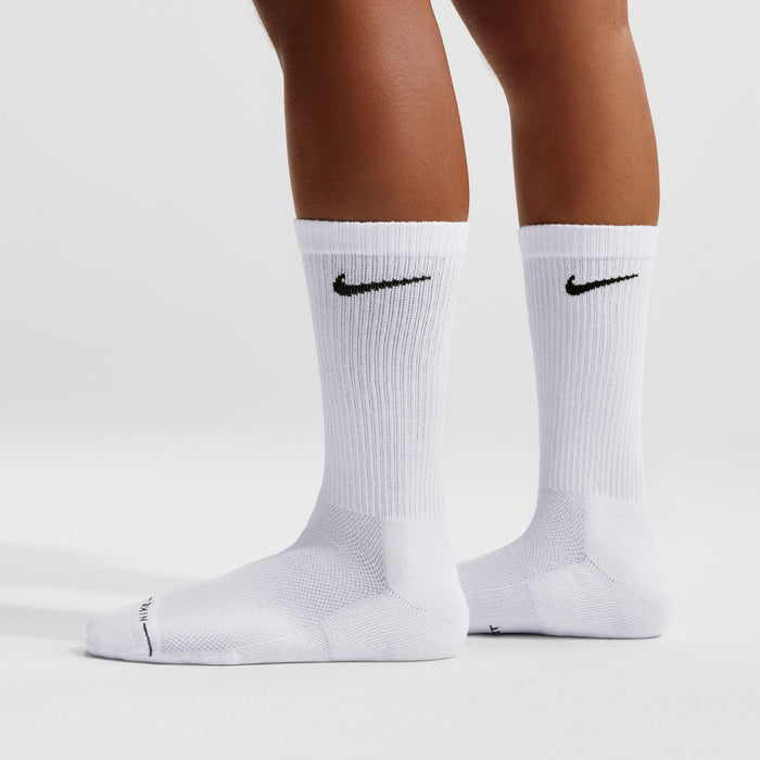Men's Nike Elevated Everyday Crew 6-Pack Socks - 901 WHT