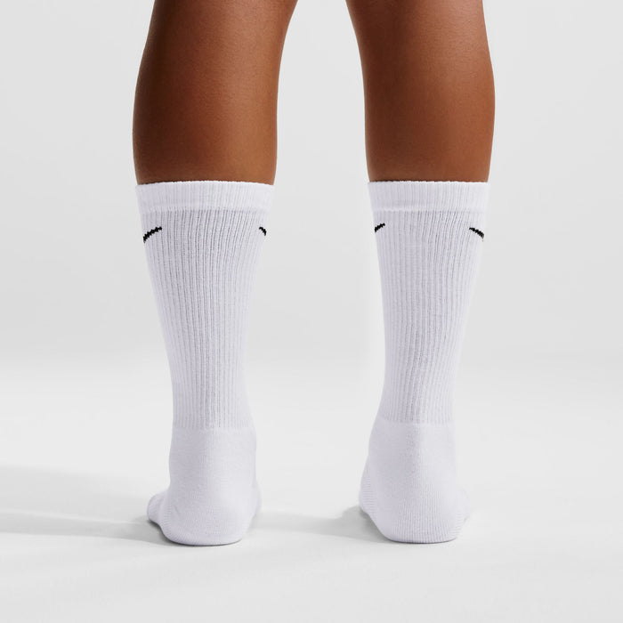Men's Nike Elevated Everyday Crew 6-Pack Socks - 901 WHT