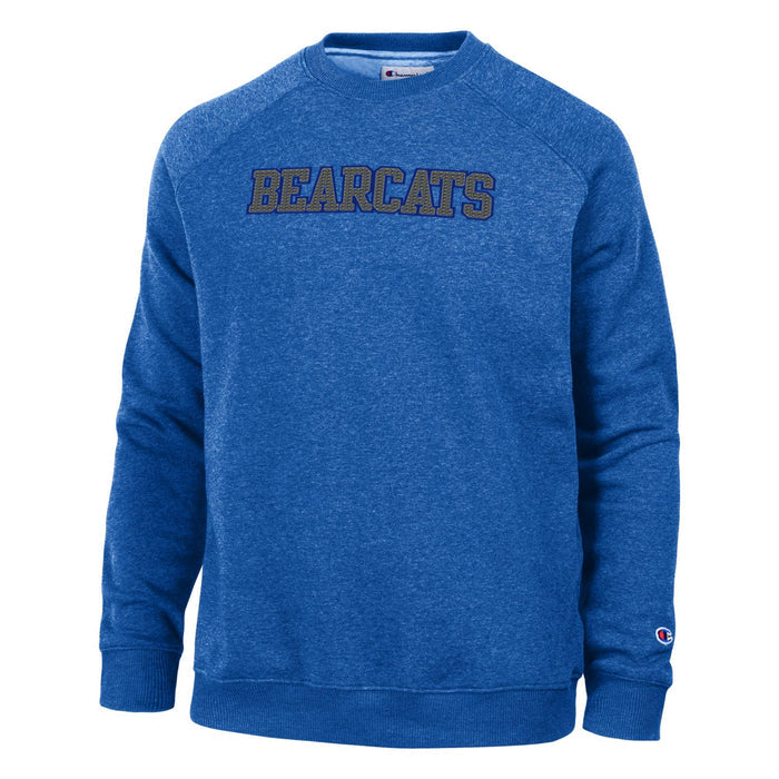 Men's Kearney High Bearcats Crosshatch Embroidered Sweatshirt - 1818ROYL