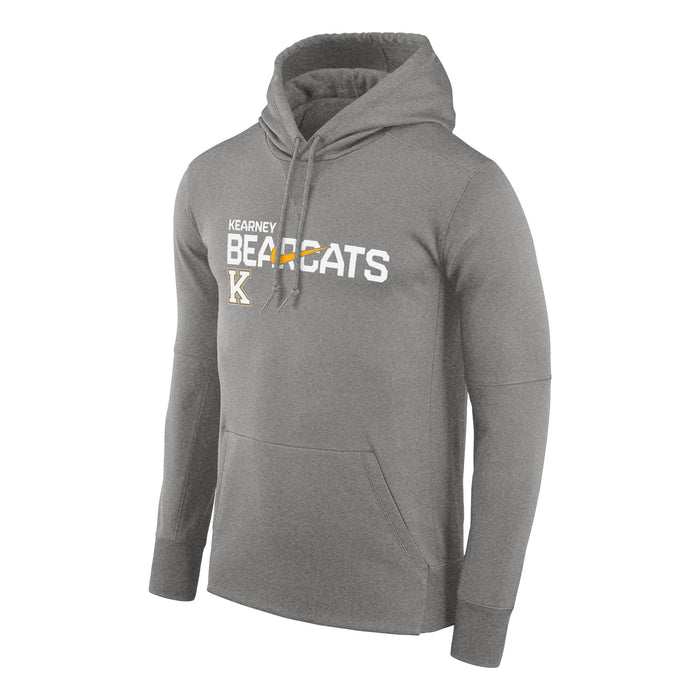 Men's Kearney High Bearcats Nike Legends ThermaFit Hoodie - GRYHTHR