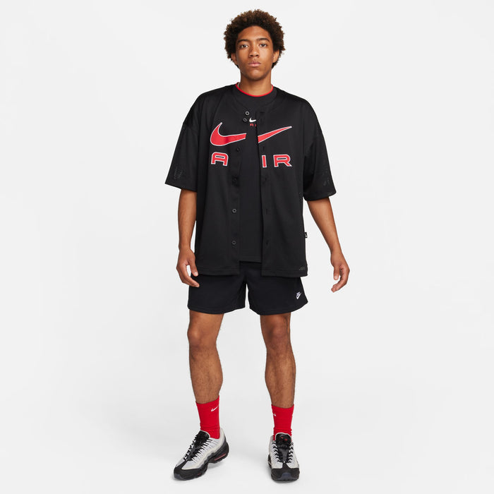 Men's Nike Mesh Flow Shorts - 010 - BLACK
