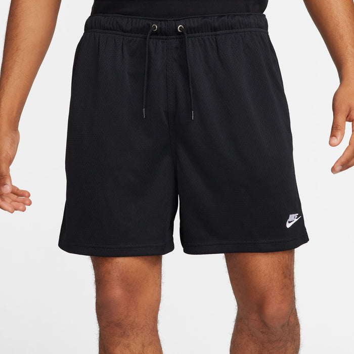 Men's Nike Mesh Flow Shorts - 010 - BLACK