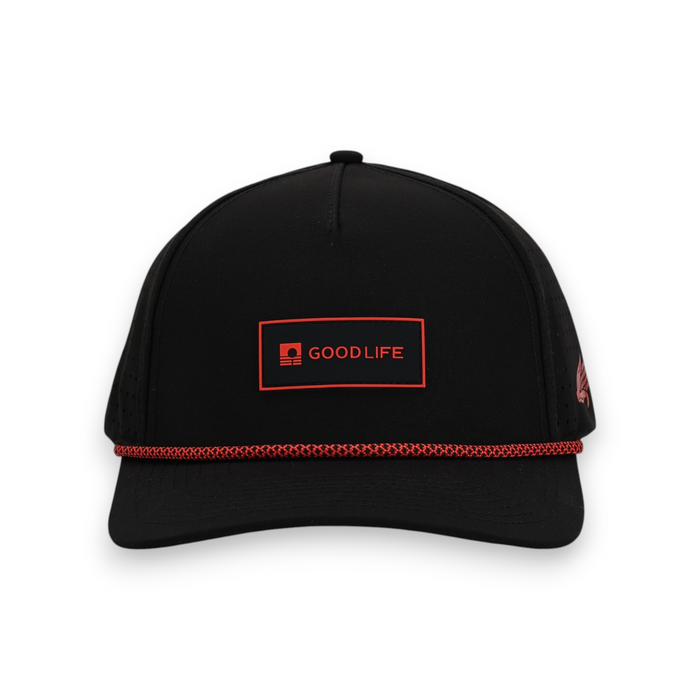 Men's Nebraska Good Life Golf Icon Hat - BLACK