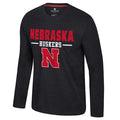 Men's Nebraska Huskers Carmen Longsleeve - BLACK