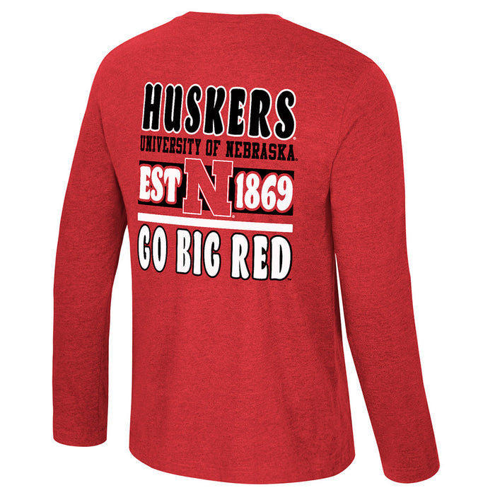 Men's Nebraska Huskers Carmy Longsleeve - RED