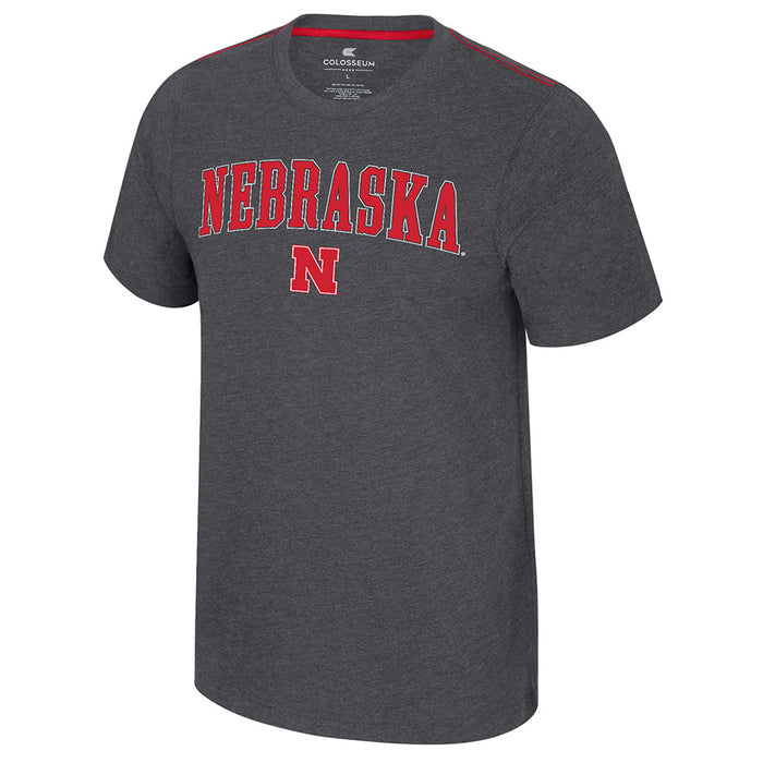 Men's Nebraska Huskers Carmy T-Shirt - BLACK
