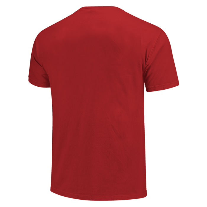 Men's Nebraska Huskers Old Style Arch Volleyball T-Shirt - RED