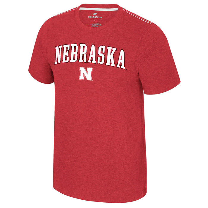 Men's Nebraska Huskers Red Carmy T-Shirt - RED
