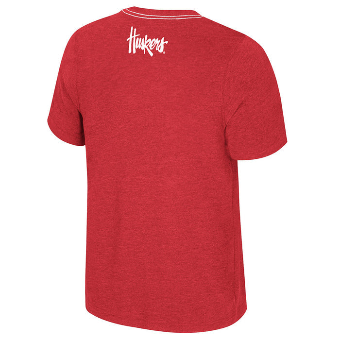 Men's Nebraska Huskers Red Carmy T-Shirt - RED