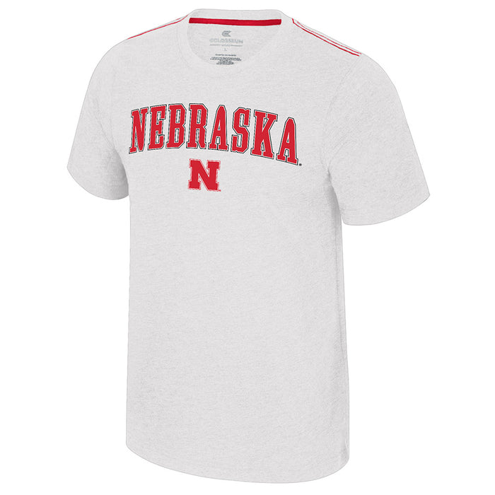 Men's Nebraska Huskers White Carmy T-Shirt - WHITE