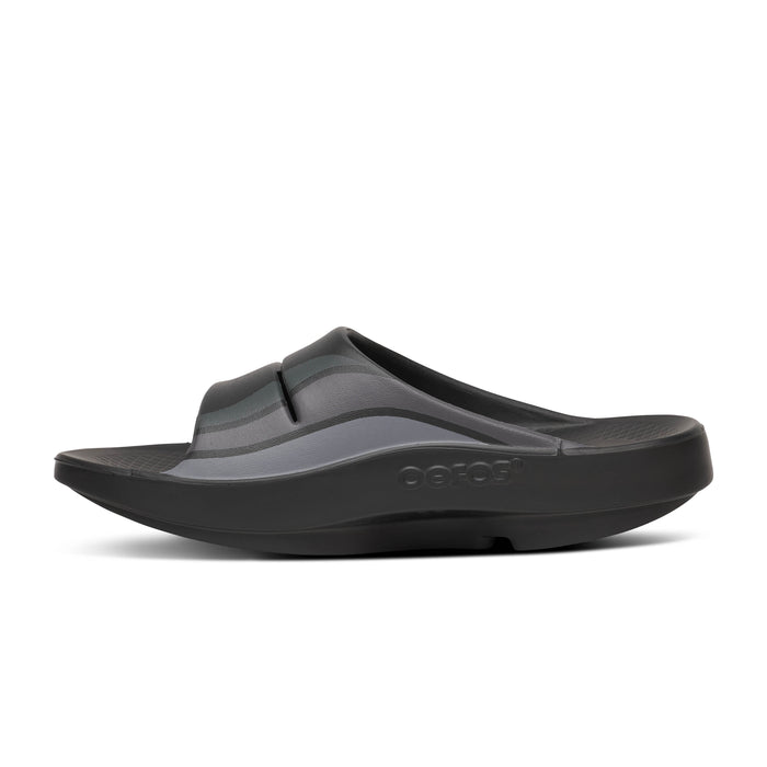 Men's OOFOS Ooahh Sport Slide - BLKWAVE