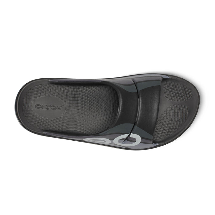 Men's OOFOS Ooahh Sport Slide - BLKWAVE