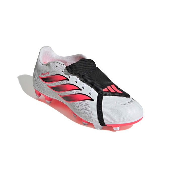 Men's Adidas Predator Club Fold-Over Tongue Soccer Cleats - WHT/SOLA