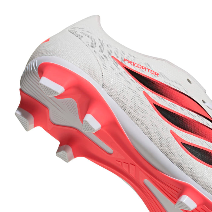 Men's Adidas Predator Club Fold-Over Tongue Soccer Cleats - WHT/SOLA