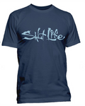 Men's Salt Life Signature T-Shirt - WNVYNAVY