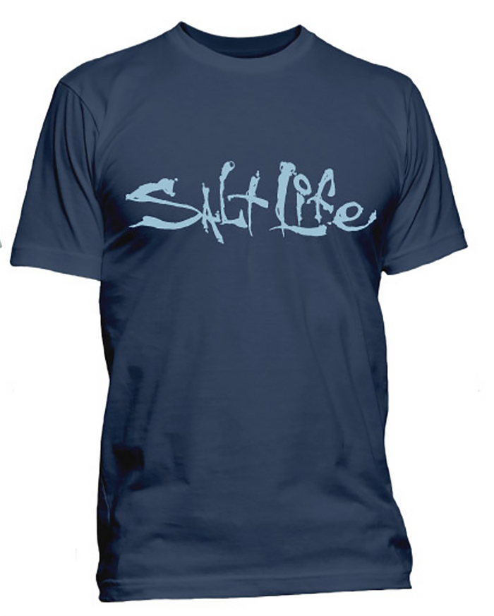 Men's Salt Life Signature T-Shirt - WNVYNAVY