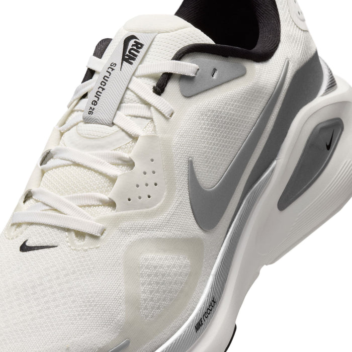 Men's Nike Structure 26 - 100 - WHITE/BLACK
