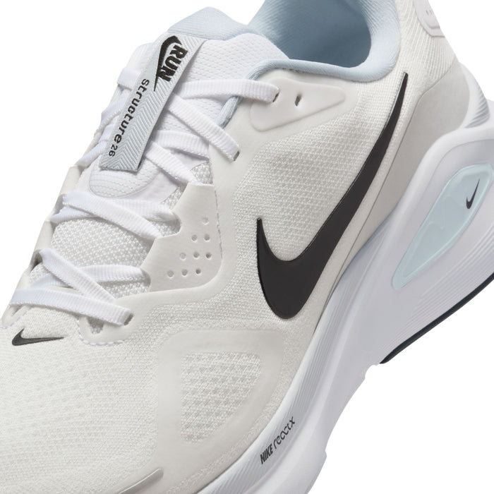 Men's Nike Structure 26 - 100 - WHITE/BLACK