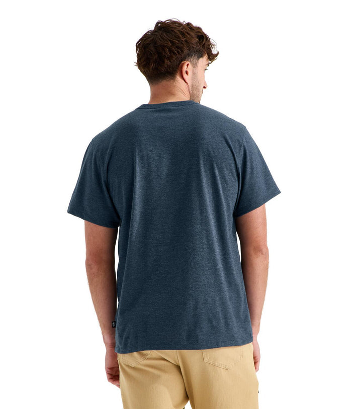Men's The North Face Tri-Blend Pocket T-Shirt - 8P9NAVY