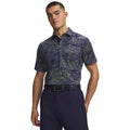 Men's Under Armour ArmourDry Printed Polo - 413GRAY